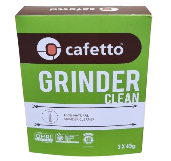Cafetto Grinder Clean – 3 x 45g Sachets