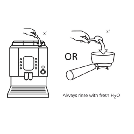 Cafetto S15 Super Automatic Espresso Machine Cleaner 8x Tablets